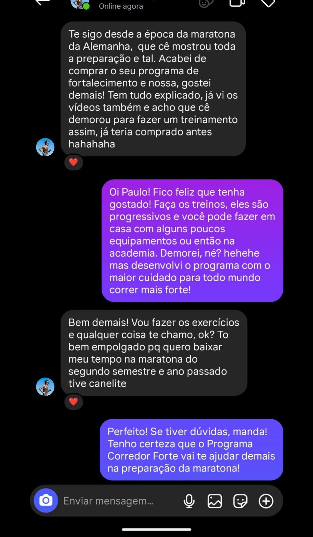 Depoimento Paulo - Instagram